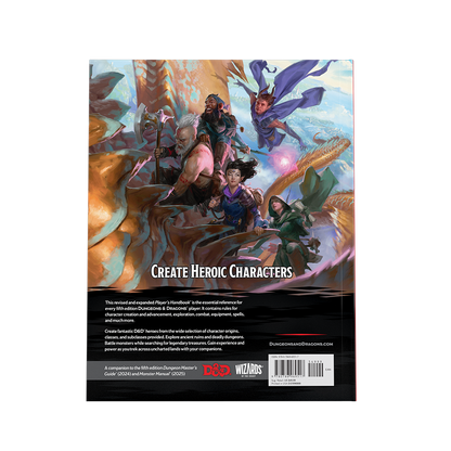 D&D - Player's Handbook 2024 Hard Cover - DE