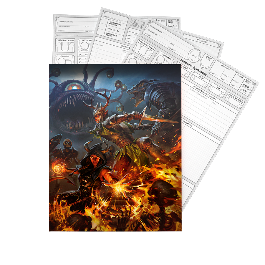 D&D - 2024 Character Sheets - EN