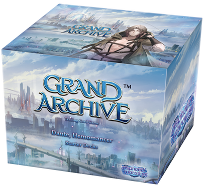 Grand Archive TCG - .asphodel/paradise: Starter Deck Display: Dante, Hemomancer (8 Decks) - EN