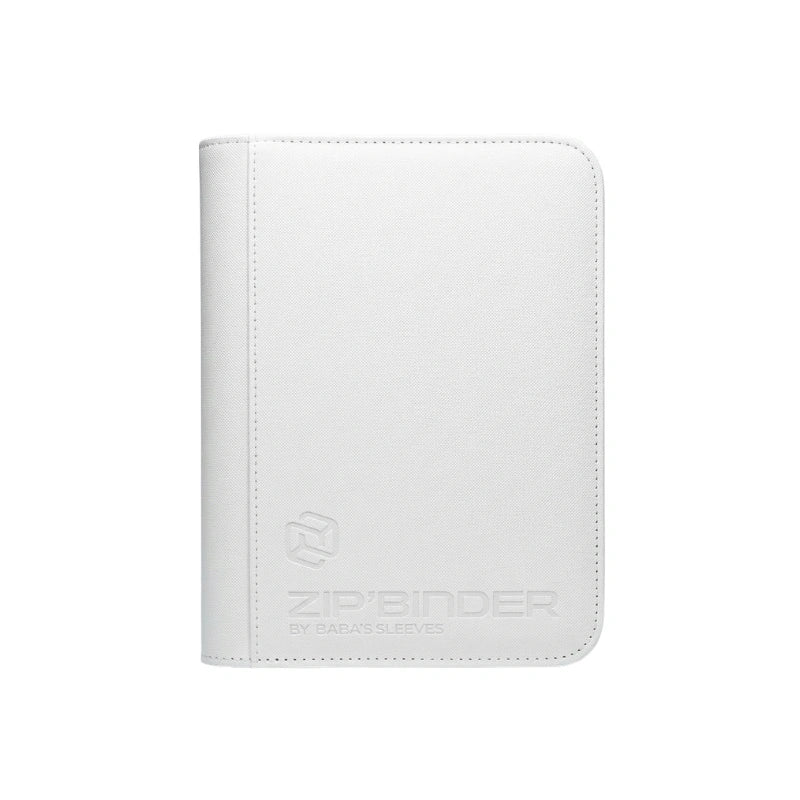 Baba Sleeves - 9-Pocket Zip-Binder Groß Weiß für 360 Karten