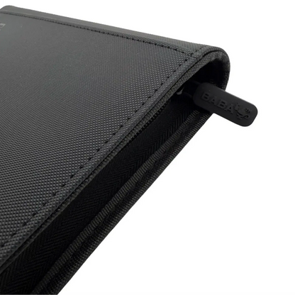 Baba Sleeves - 4-Pocket Zip-Binder Klein Schwarz für 160 Karten