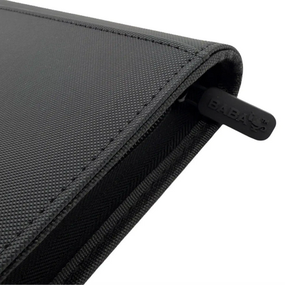 Baba Sleeves - 9-Pocket Zip-Binder Groß Schwarz für 360 Karten