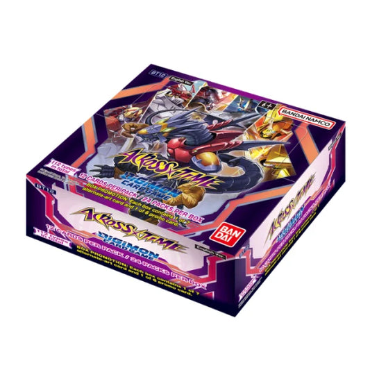 Digimon Card Game (DCG) - Across Time [BT12] - Booster Display (24 Booster Packs) - EN