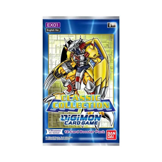 Digimon Card Game (DCG) - Classic Collection [EX01] - Booster Display (24 Booster Packs) - EN