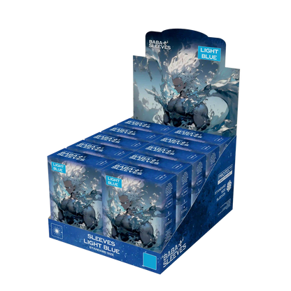 Baba Sleeves - Matte Hellblaue / Light Blue Hüllen Standard Size (100 Sleeves)