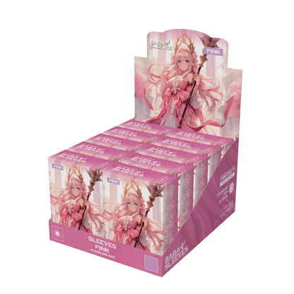 Baba Sleeves - Matte Pinke / Pink Hüllen Standard Size (70 Sleeves)