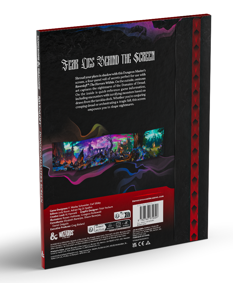 D&D - Ravenloft: The Horrors Within Dungeon Master's Screen - EN