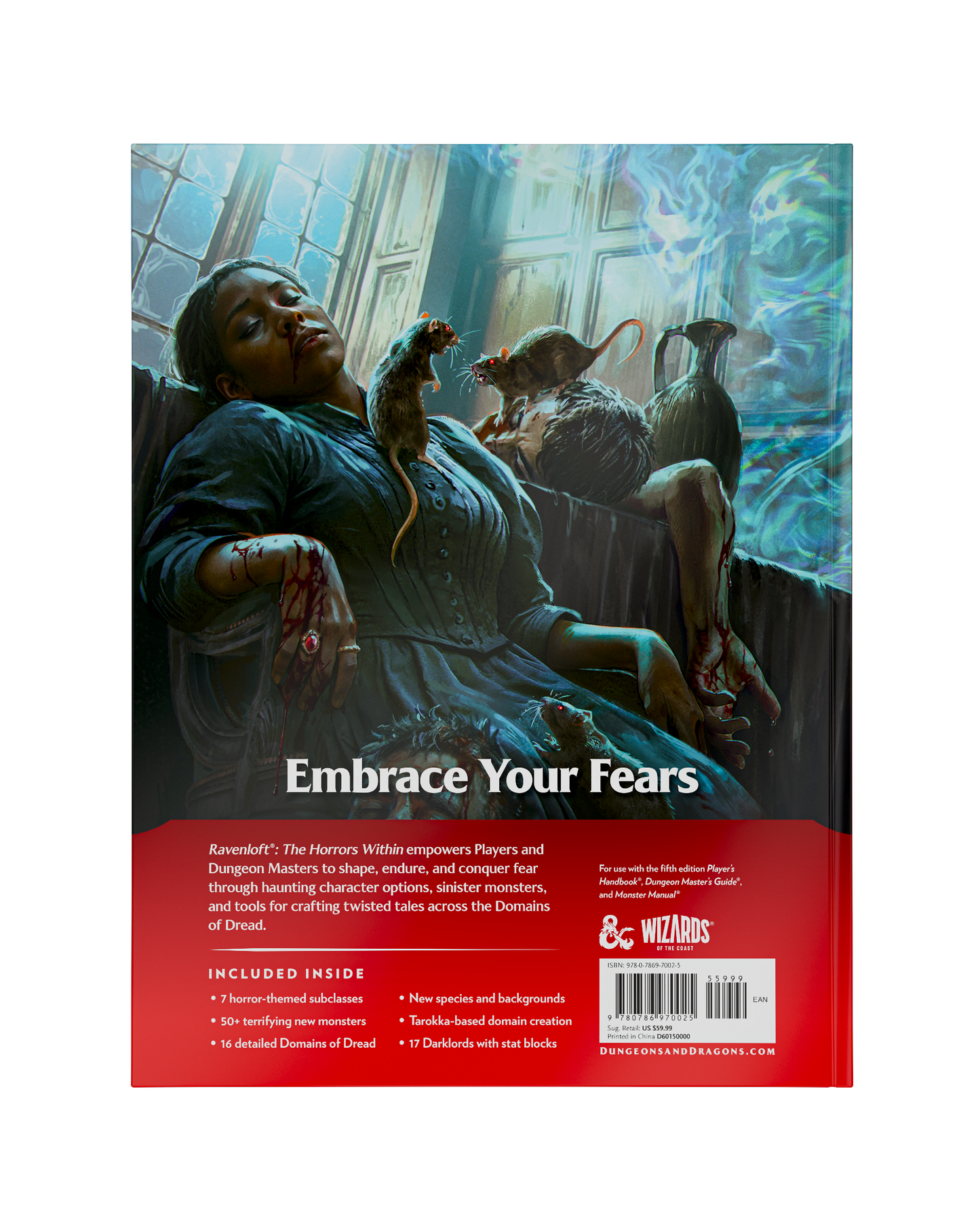 D&D - Ravenloft: The Horrors Within [Hard Cover] - EN