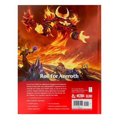 D&D - World of Warcraft Hard Cover - EN