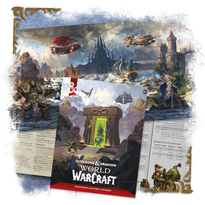 D&D - World of Warcraft Dungeon Master's Screen - EN