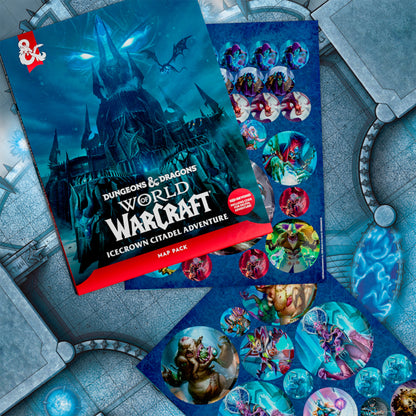 D&D - World of Warcraft Map Pack: Icecrown Citadel - EN