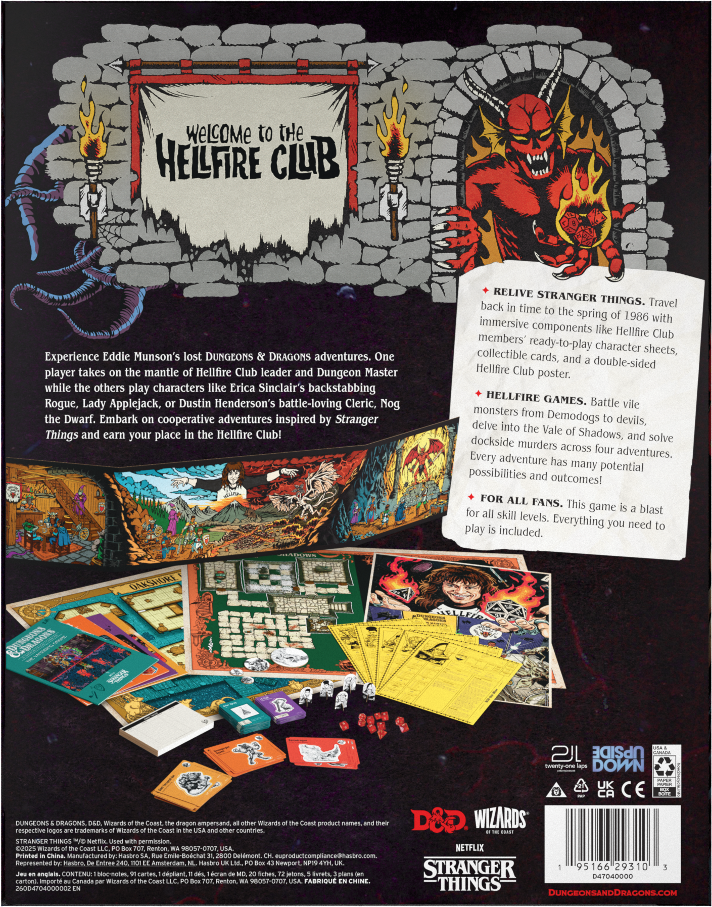 D&D - Stranger Things: Welcome to the Hellfire Club - EN
