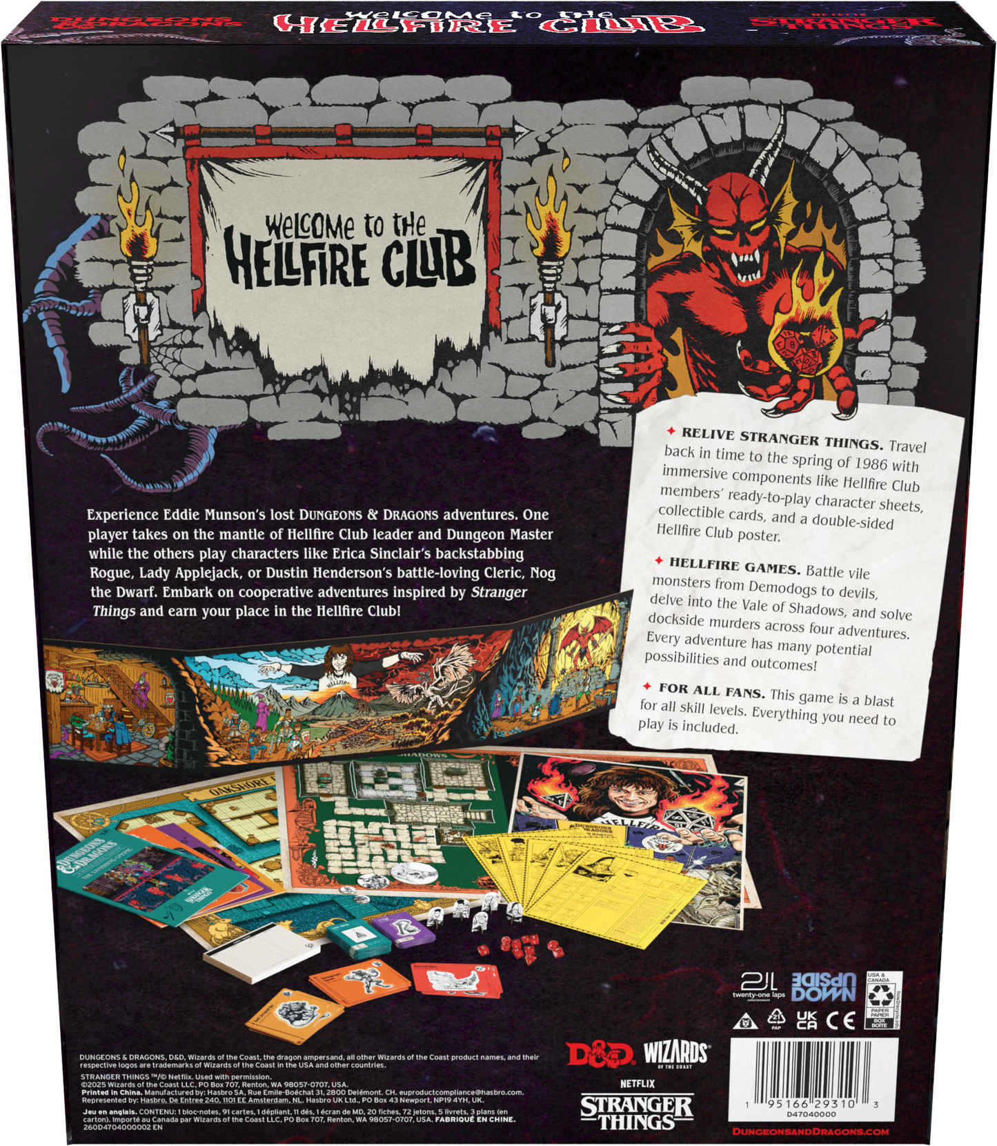 D&D - Stranger Things: Welcome to the Hellfire Club - EN