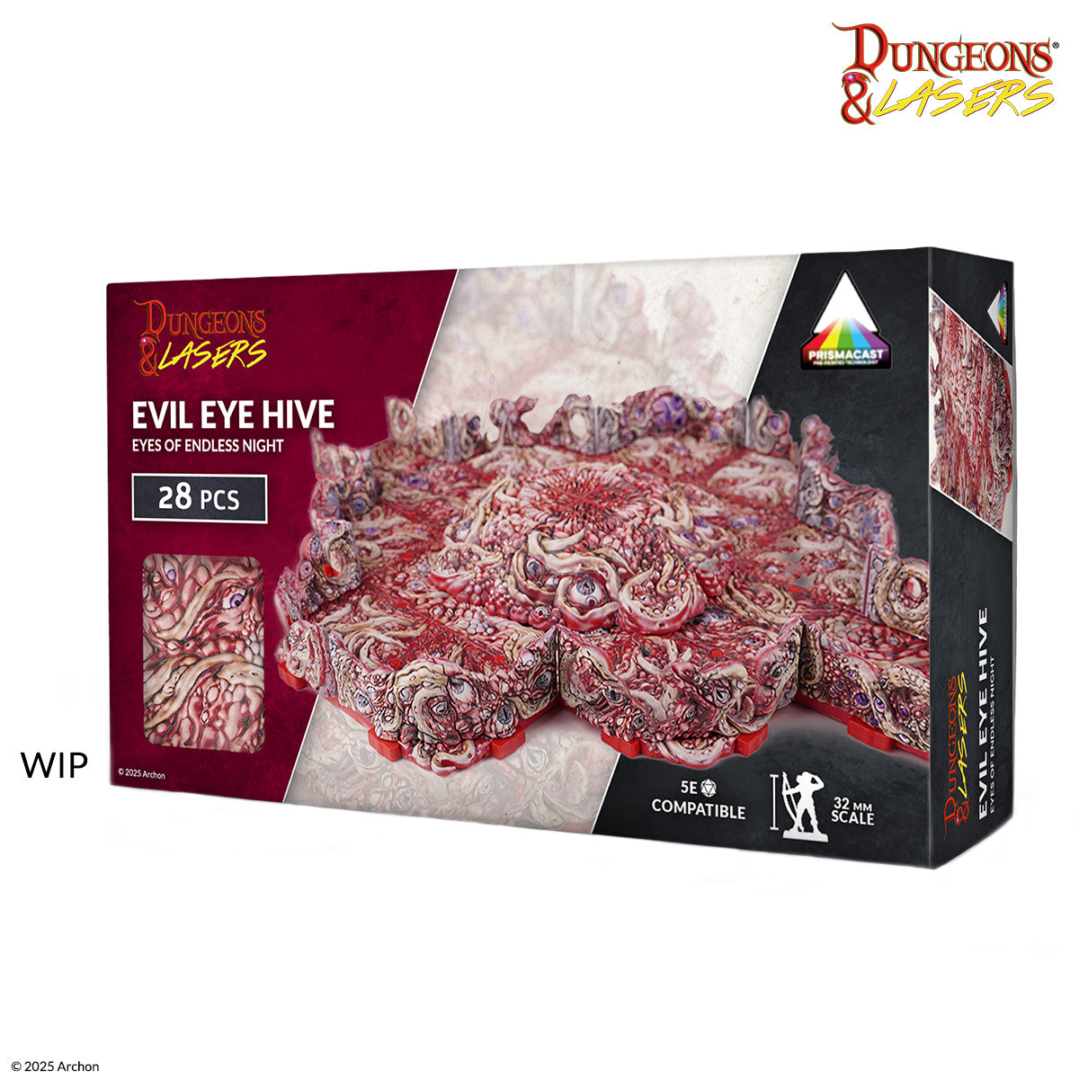 Dungeons & Lasers - Pre-painted Terrain : Evil Eye Hive