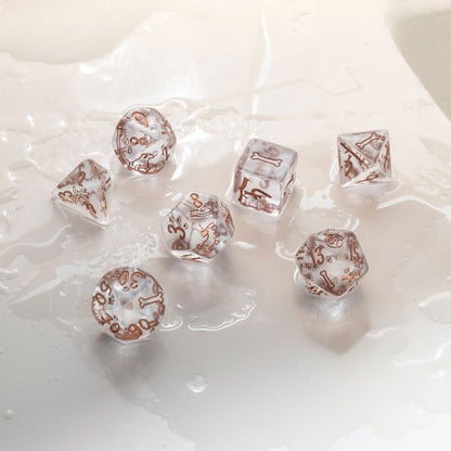 Q Workshop - DOGS: Bubbles 7pc RPG Dice Set