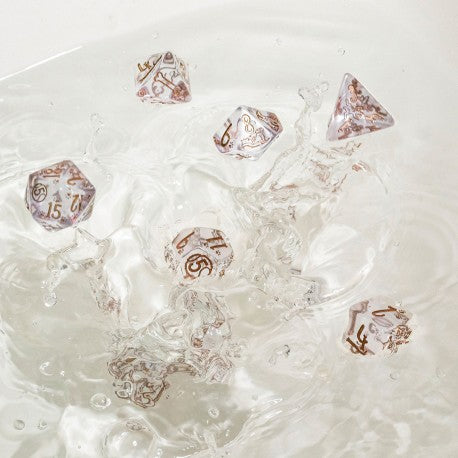 Q Workshop - DOGS: Bubbles 7pc RPG Dice Set
