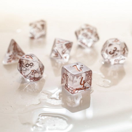 Q Workshop - DOGS: Bubbles 7pc RPG Dice Set
