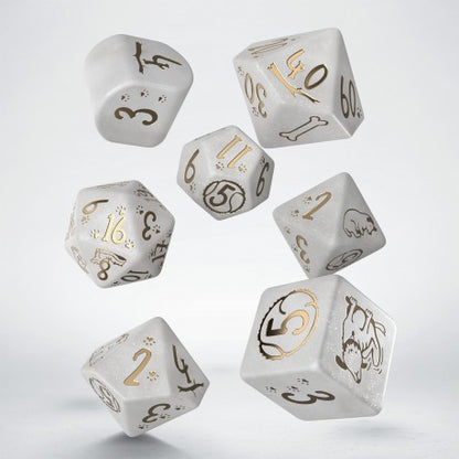 Q Workshop - DOGS: Charlie 7pc RPG Dice Set