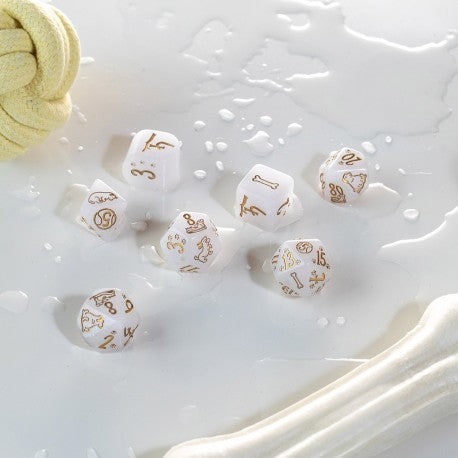 Q Workshop - DOGS: Charlie 7pc RPG Dice Set