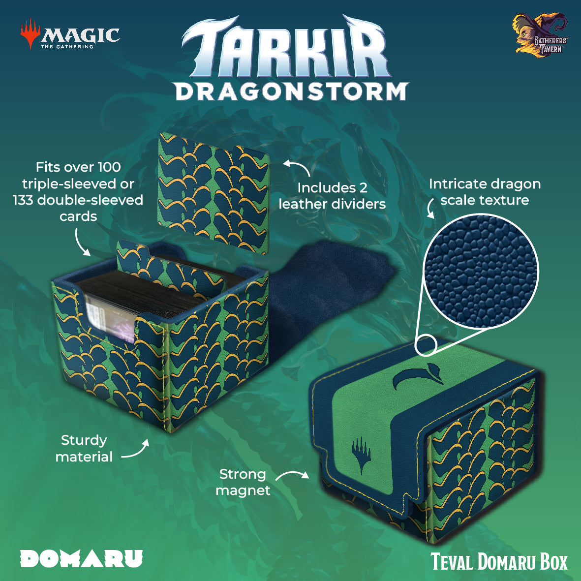 Gatherers' Tavern - Magic: The Gathering: DOMARU Box [Tarkir: Dragonstorm]: Teval