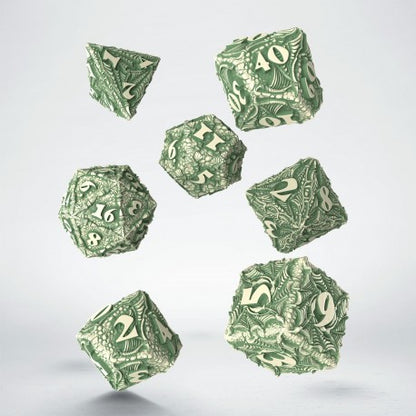 Q Workshop - Dracopolis: The Andean Longneck 7pc RPG Dice Set