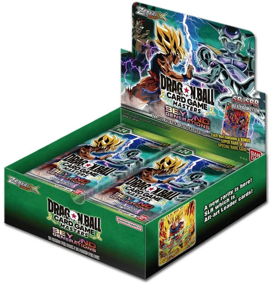 Dragon Ball Super Card Game (DBSCG) - Masters - Zenkai Series Ex Set 07 - Beyond Generations [DBS-B24] - Booster Display (24 Booster Packs) - EN