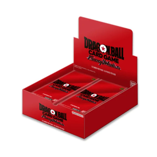 Dragon Ball Super Card Game (DBSCG) - Fusion World [FB02] - -Blazing Aura- - Booster Display (24 Booster Packs) - EN