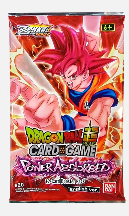 Dragon Ball Super Card Game (DBSCG) - Zenkai Series Set 03 - Power Absorbed [DBS-B20] - Booster Display (24 Booster Packs) - EN