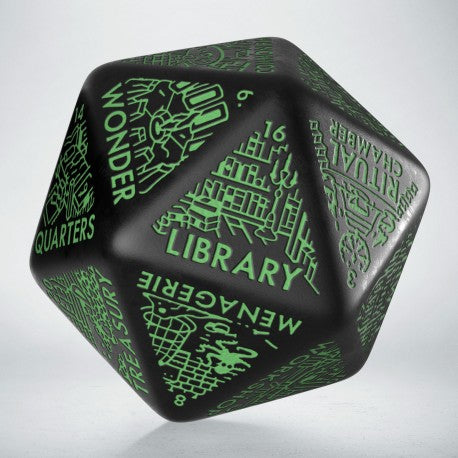 Q Workshop - Dungeon Generator Die: Black&Green