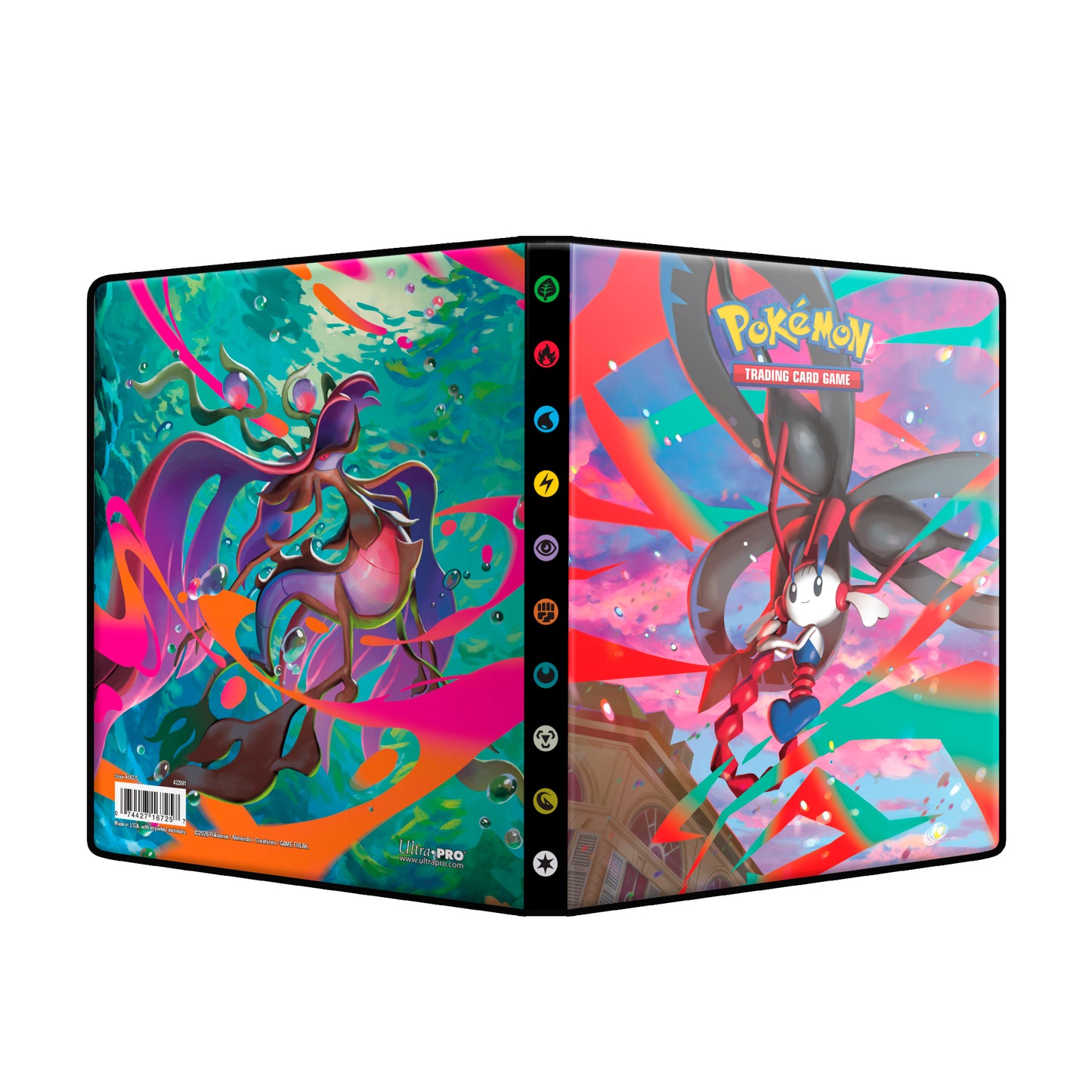 UP - Pokemon: 4-Pocket Portfolio: Mega Evolution - Chaos Rising