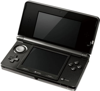Nintendo 3DS - Kosmos Schwarz / Monster Hunter Cover – gebraucht