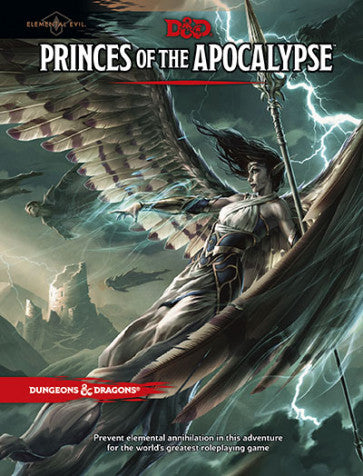 D&D - Elemental Evil Princes of the Apocalypse Hard Cover [China] - EN