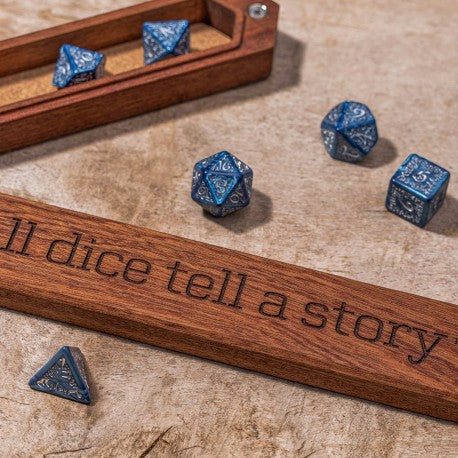Q Workshop - Sapelli All Dice Box