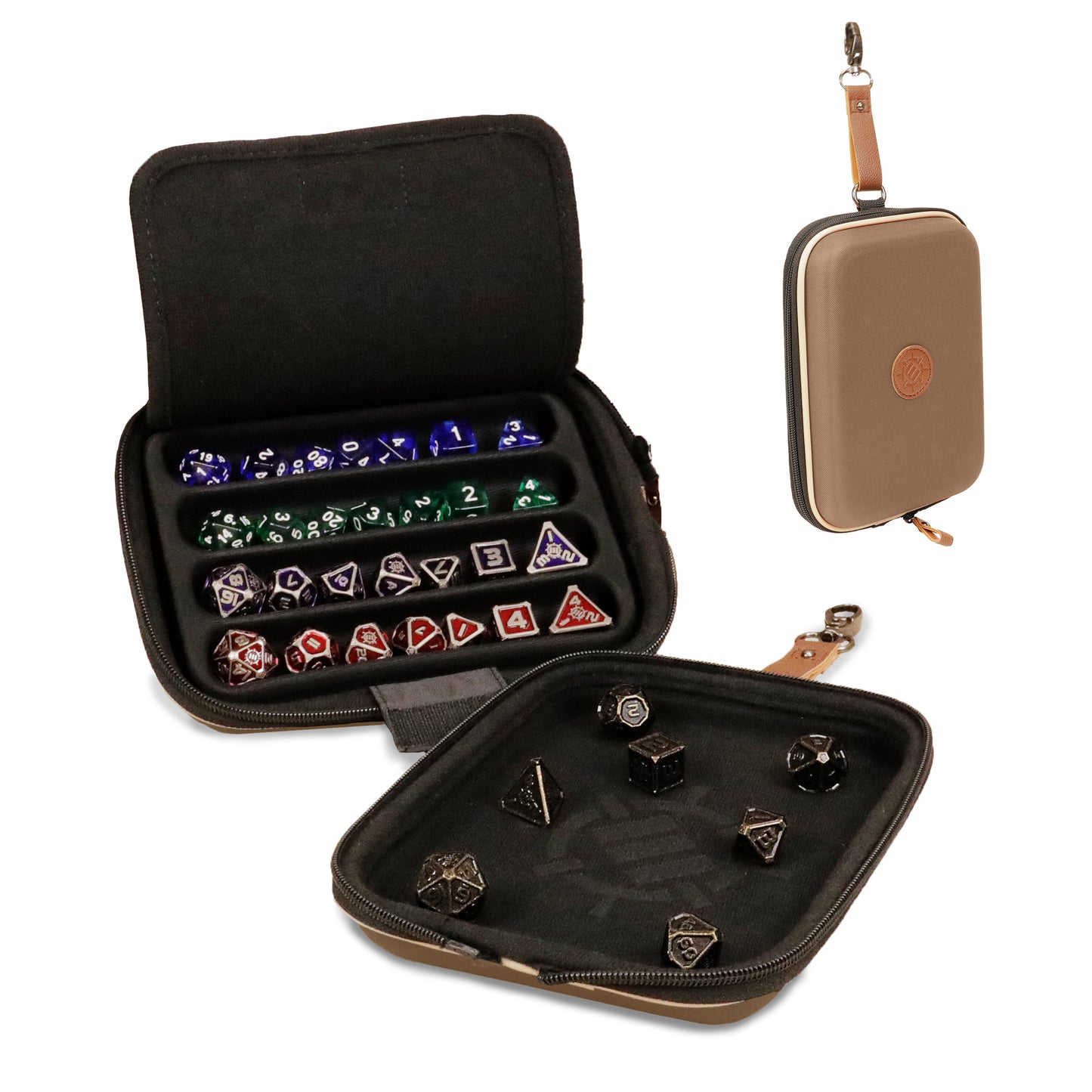 ENHANCE - Designer Edition Dice Tray: Tan