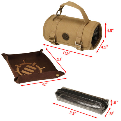ENHANCE - Venture™ Canvas Dice Roll Case
