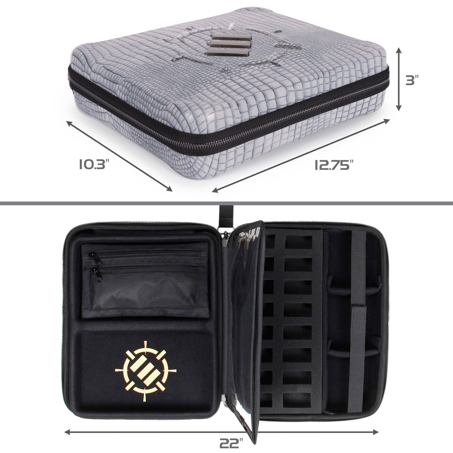 ENHANCE - RPG Organizer Case - Collector's Edition: Silver