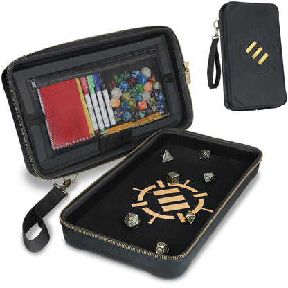 ENHANCE - Tabletop Series Community Dice Case: Black