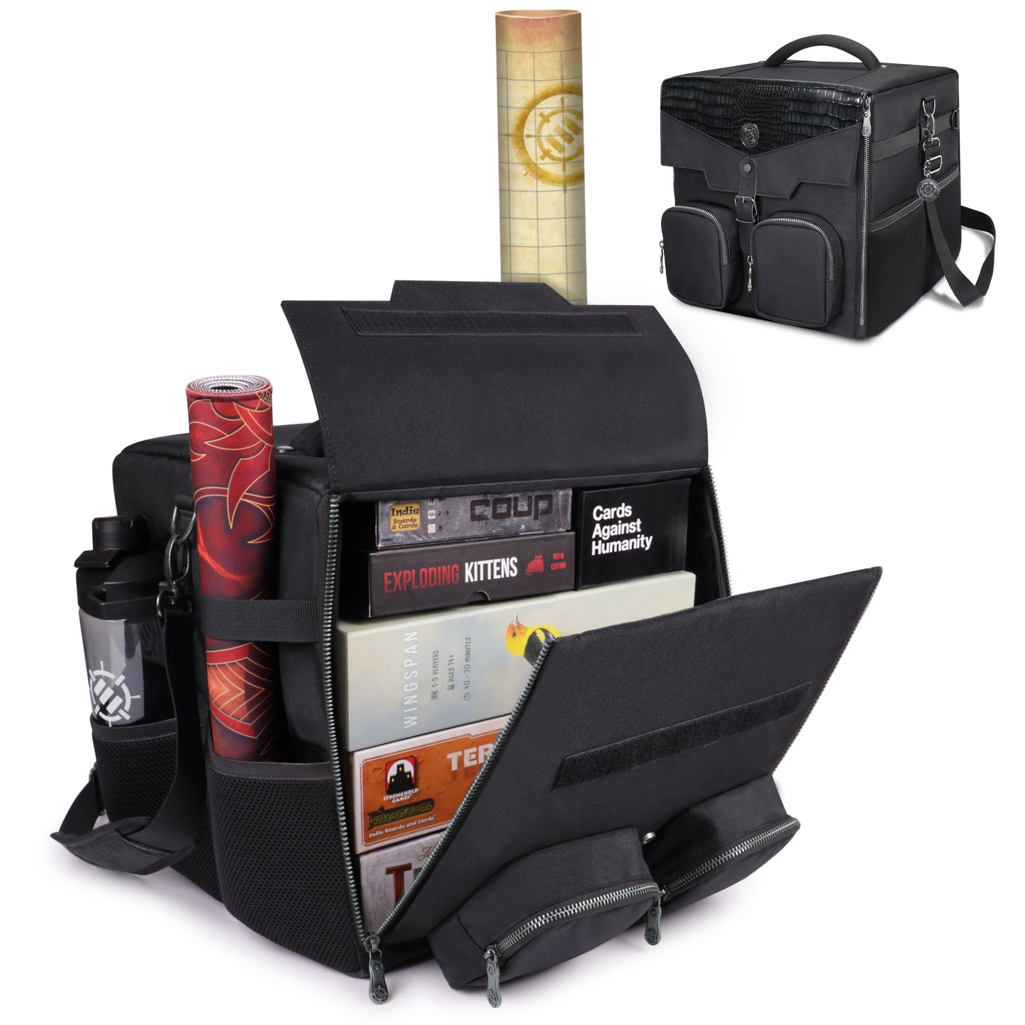 ENHANCE - Board Game Shoulder Bag: Dragon Black