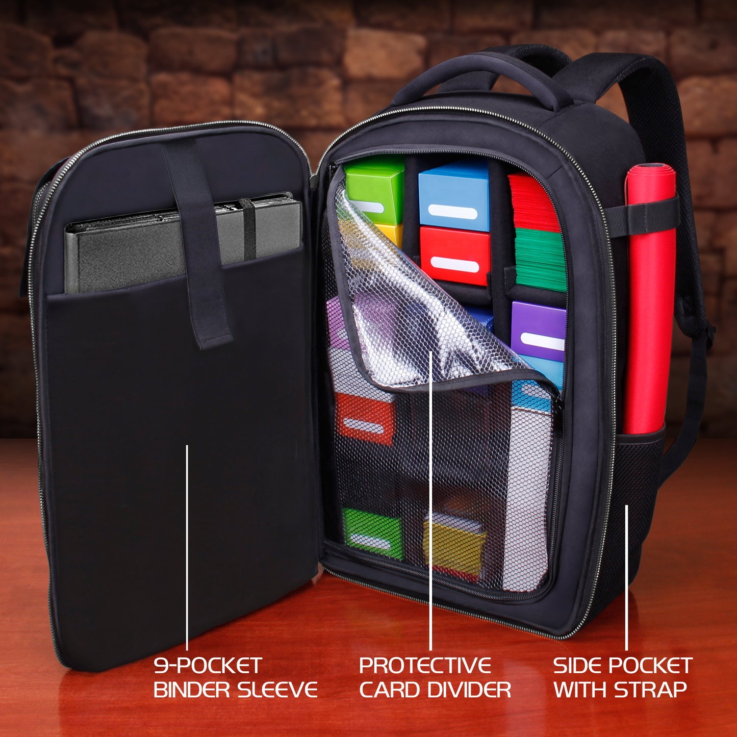 ENHANCE - Card Storage Backpack - Collector's Edition: Dragon Black
