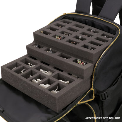 ENHANCE - Miniature Painting Storage Backpack: Black