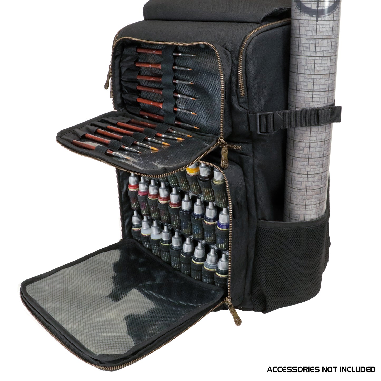 ENHANCE - Miniature Painting Storage Backpack: Black