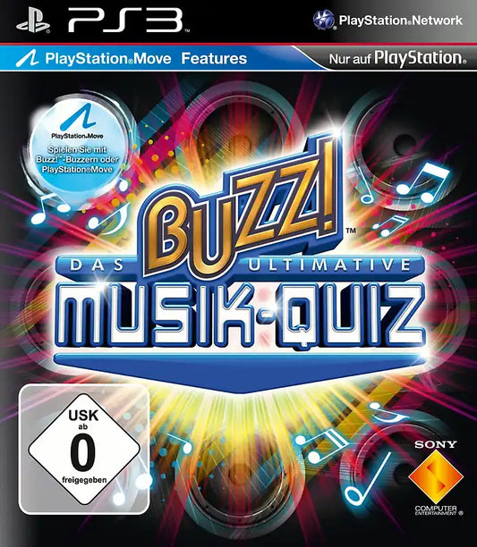 Buzz!: Das ultimative Musik-Quiz [nur Software] - PS3 - gebraucht