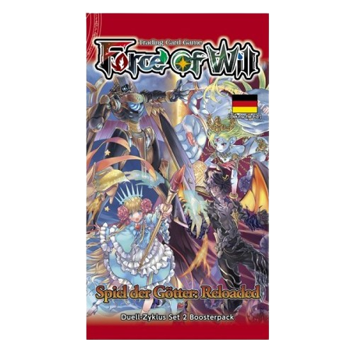Force of Will (FOW) - Spiel der Götter: Reloaded - Duell-Zyklus: Set 2 [D2] - Booster Display (36 Booster Packs) - DE