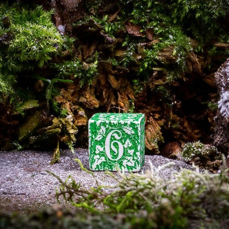 Q Workshop - Forest: Tundra 7pc RPG Dice Set