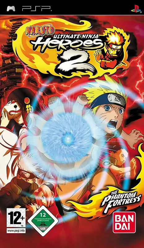 Naruto Ultimate Ninja Heroes 2: The Phantom Fortress - PSP - gebraucht