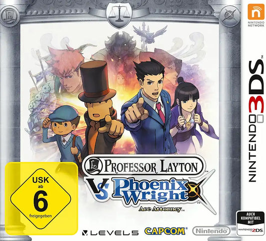 Professor Layton vs. Phoenix Wrigth: Ace Attorney - Nintendo 3DS - gebraucht