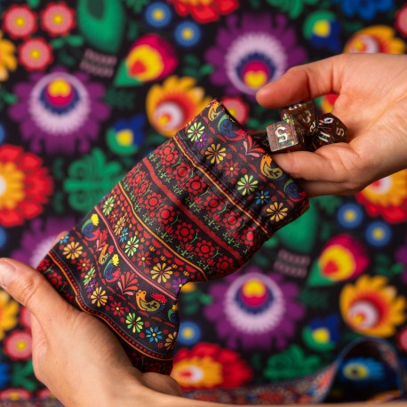 Q Workshop - Full Art Dice™: Krajka Dice Pouch