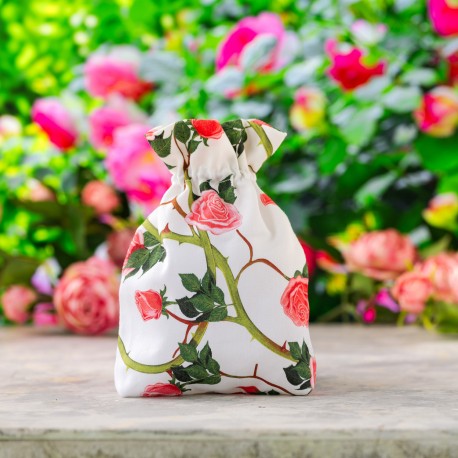 Q Workshop - Full Art Dice™: Roses Dice Pouch