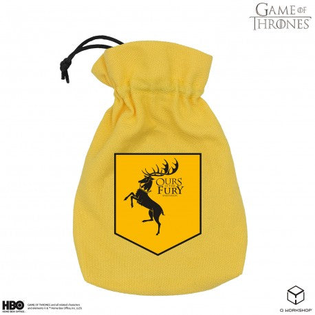 Q Workshop - Game of Thrones: Baratheon Dice Pouch