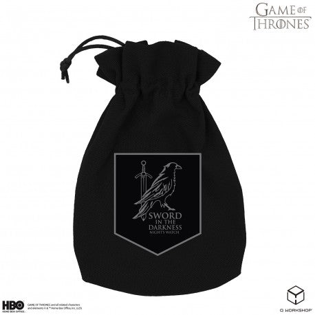 Q Workshop - Game of Thrones: Night's Watch Dice Pouch